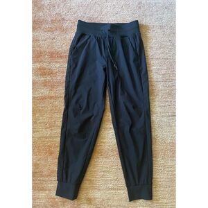 DYI Women’s Black High Waist Jogger Pants Size S Stretch Cuffed Activewear